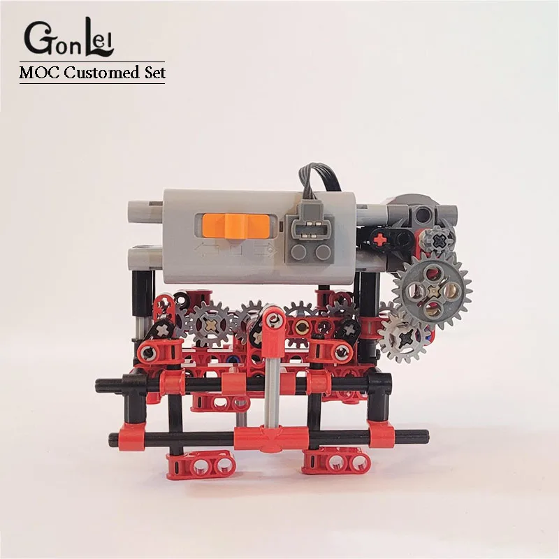 Техническая модель робота-ходунки с длинными ногами конструктор MOC механические