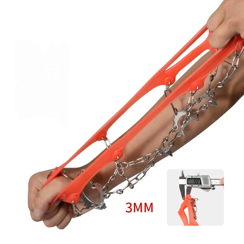 1 пара Нескользящие Чехлы для обуви из нержавеющей стали