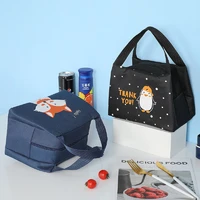 kids portable lunch bag new thermal insulated lunch box tote cooler handbag bento pouch school food storage bags