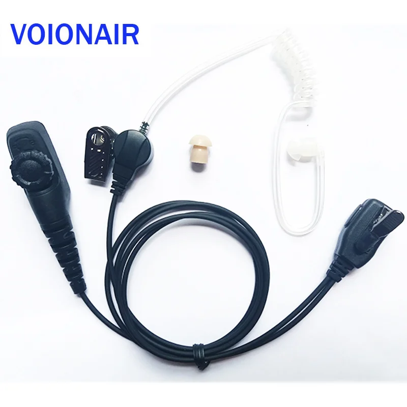 VOIONAIR Air Tube динамик наблюдения гарнитура наушники микрофон PTT для Airbus EADS THR9 THR9I TH9 радио