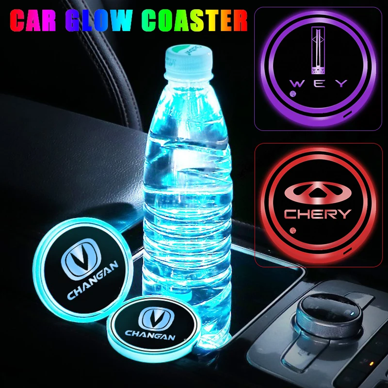 1 шт. автомобильная светодиодная лампа для интерьера чашки Tesla Model S X 3 2022 Coil Bonina K80 Y