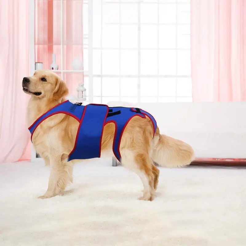 Поддерживающий бандаж для собак мягкая реабилитационная повязка на бедра