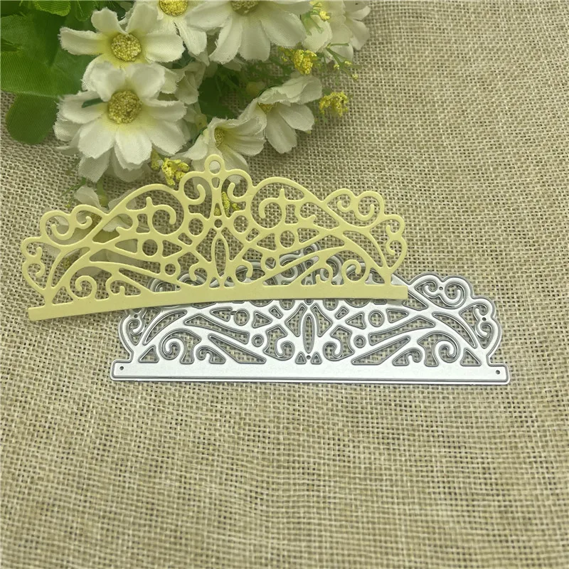 

Металлические Вырубные штампы с цветочным кружевом, форма, круглое отверстие, этикетка, этикетка, скрапбукинг, бумажный нож, форма, лезвие, п...