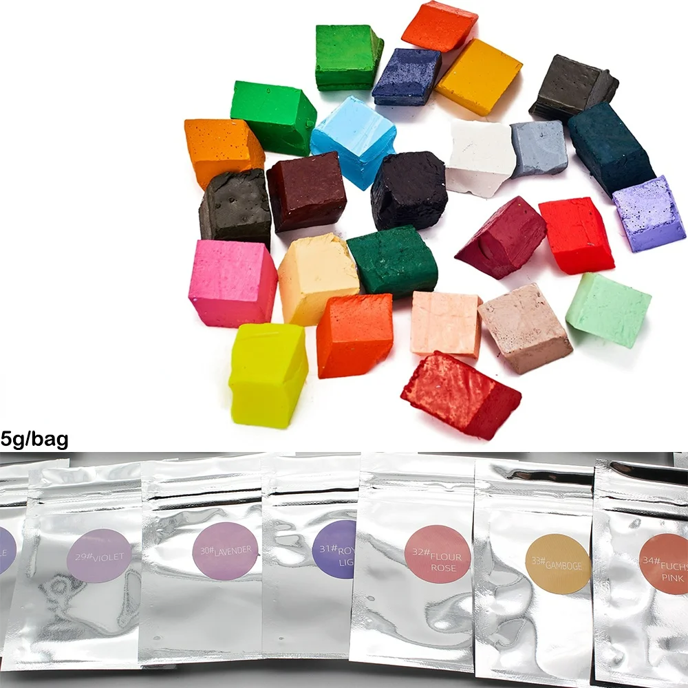 5g/34 Цвета свечи красители соевый воск парафиновые сделай сам изготовление свечей