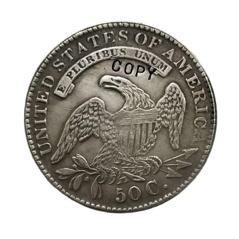 США 1807 закрытый бюст половина доллара 50 центов фотомонеты