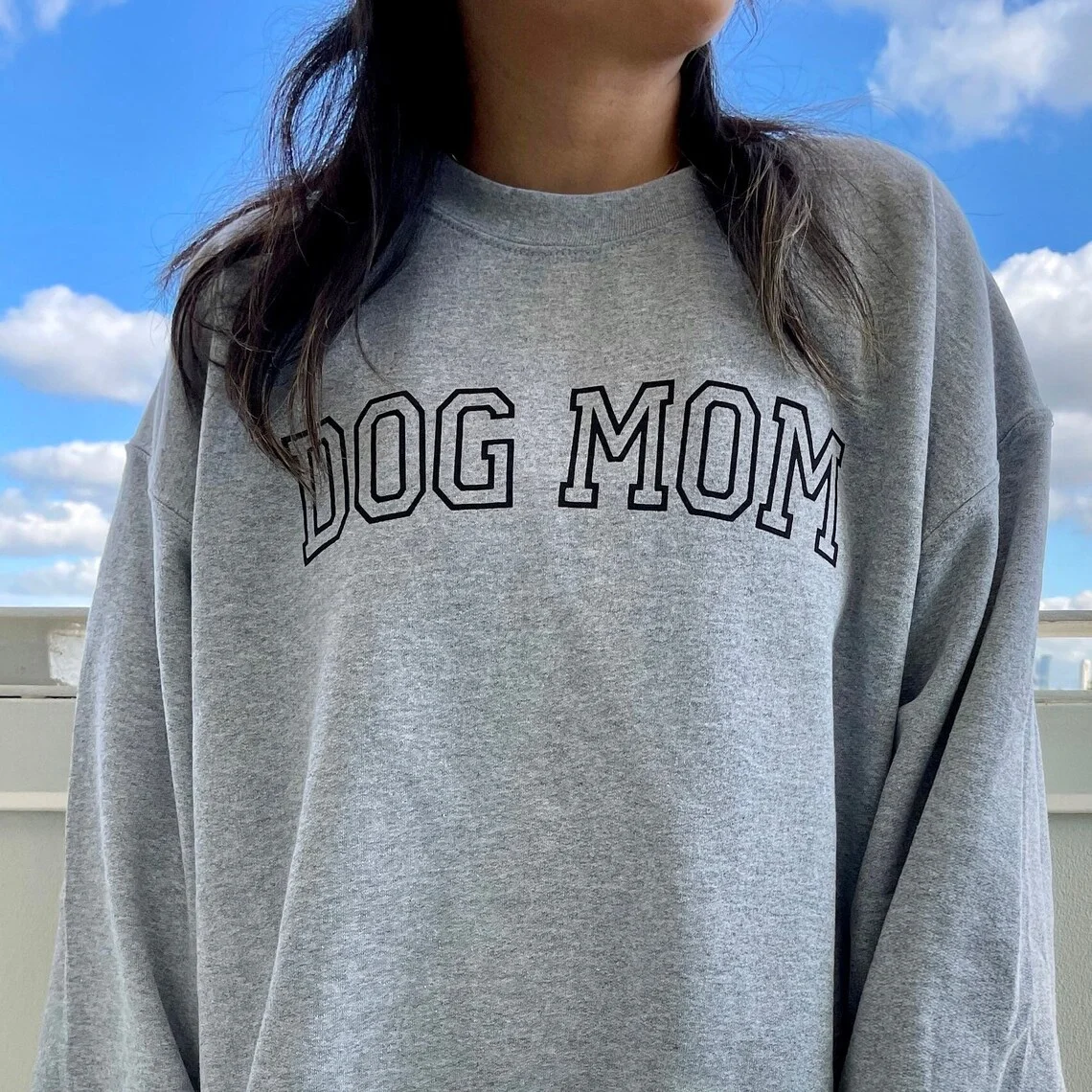 Skuggnas Dog Mom Sweatshirt Dog Mom Gift Long Sleeved Fashion Women Cotton Sweater Spring Autumn Casual Tops Drop Shipping