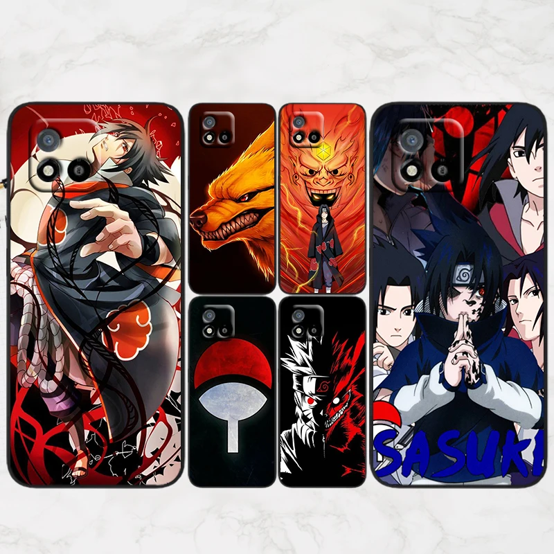 

Dark Naruto Anime For OPPO Realme Q3S GT Q3 C21Y C20 C21 V15 X7 V3 V5 X50 X3 X2 Q2 C17 C12 C11 Pro 5G Black Phone Case