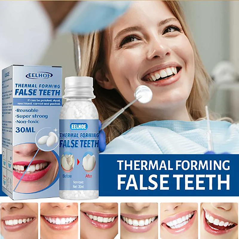 

10g/20g/30g Dental filling Temporary Teeth Repair Kit Dental Decorative Denture Tooth Replacement Material Oral Care Tool