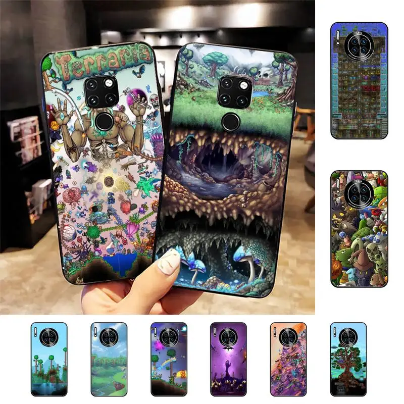 

Game Terraria Phone Case for Huawei Mate 20 10 9 40 30 lite pro X Nova 2 3i 7se