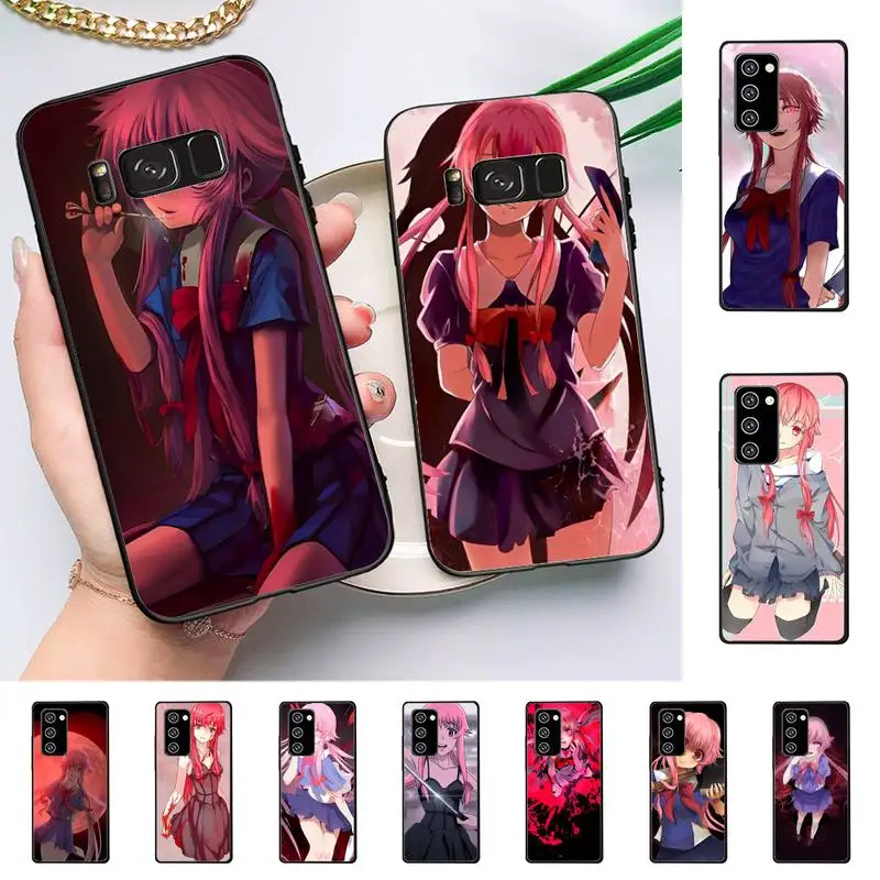 

Anime Mirai Nikki Future Diary Phone Case for Samsung Note 5 7 8 9 10 20 pro plus lite ultra A21 12 72