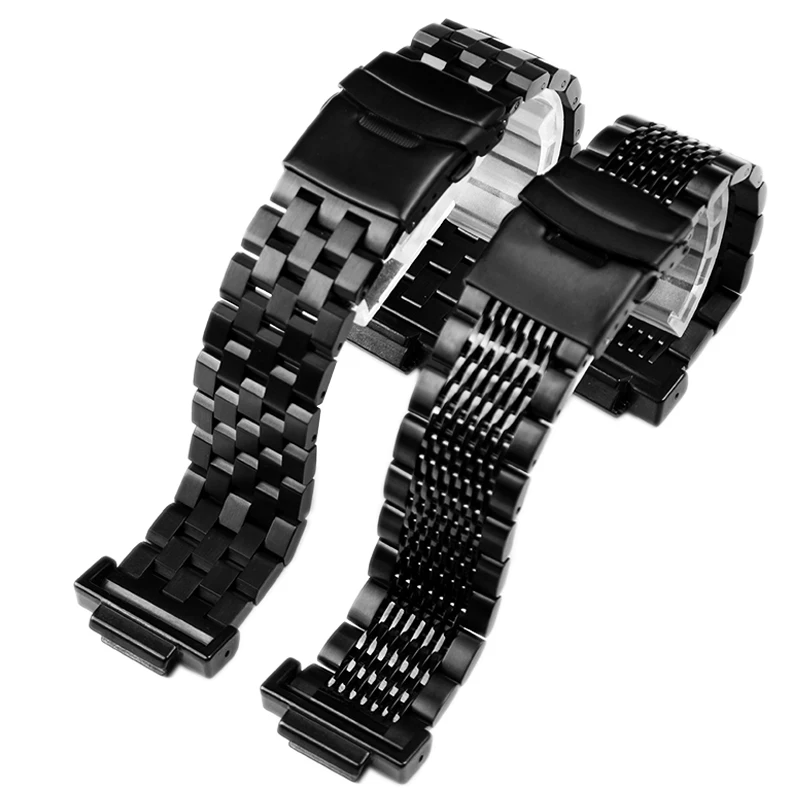 

Retrofit Metal Watch Band For C-asio Small Cube DW-6900 DW5600 GWM5610 Stainless Steel Strap Bracelet Adapter Accessories 16mm
