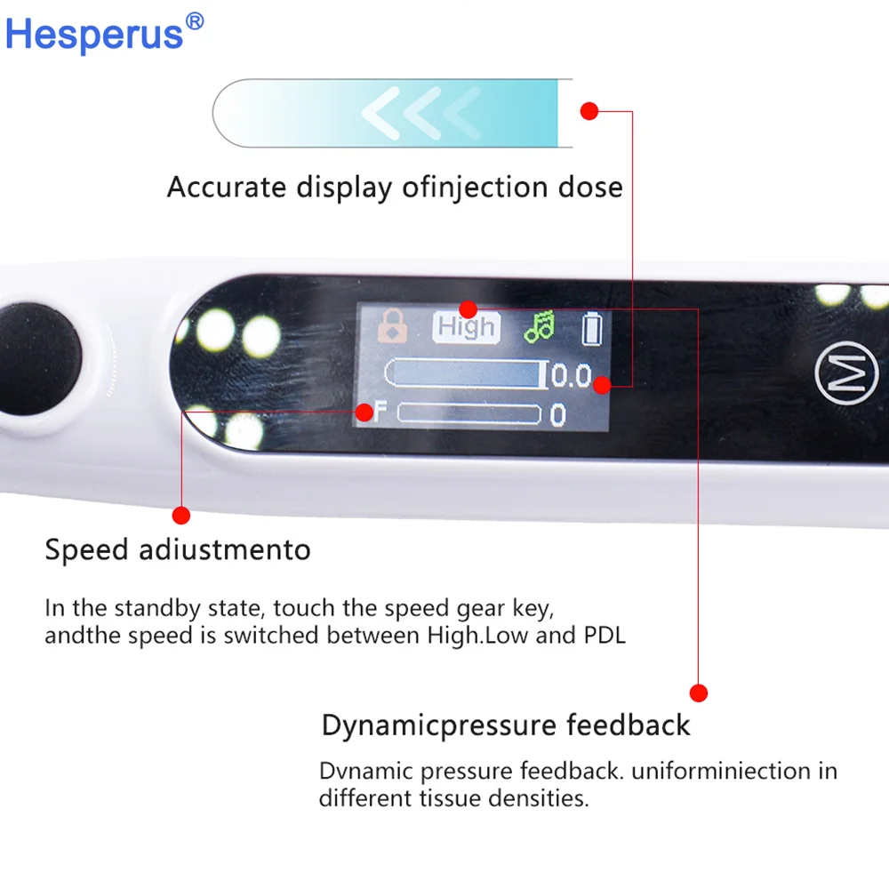 Стоматологический инжектор анестезии безболезненный портативный