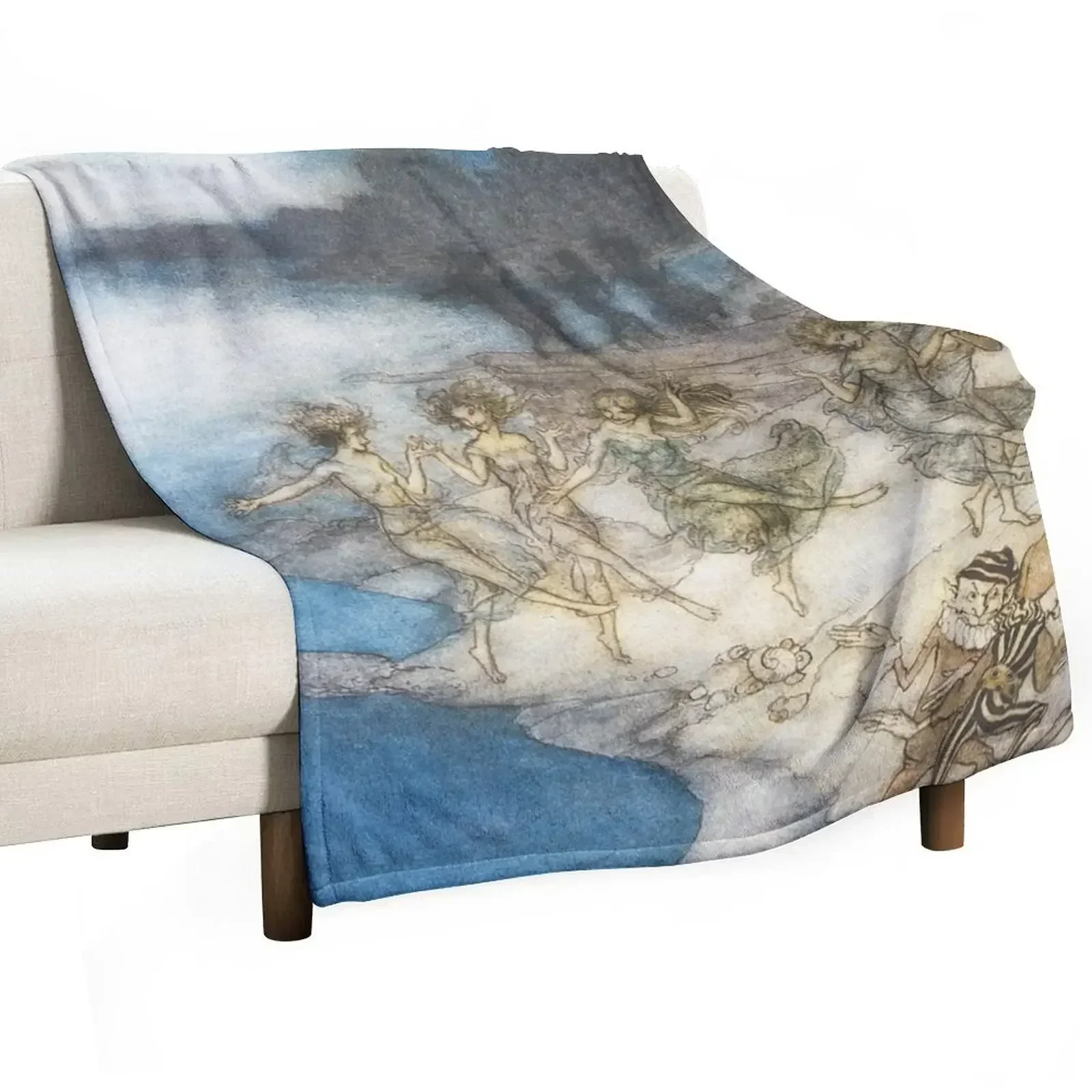 Детский плюшевый плед Arthur Rackham: Comus 1921