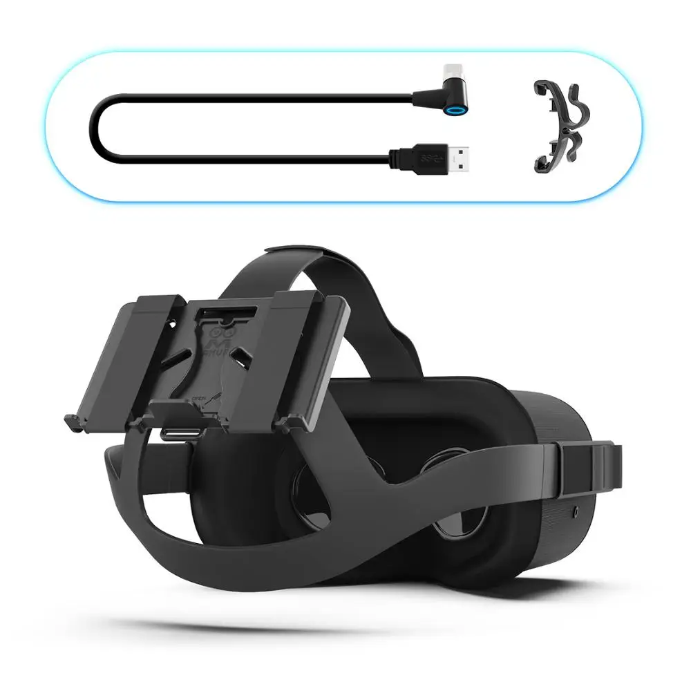 

Powerbank Fixing Bracket Battery Holder for Oculus Quest 2/1 or Vive Deluxe Audio Strap VR Headset Game Accessories