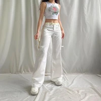 y2k cargo pants with big pockets fashion solid color low waist trousers 90s joggers women streetwear baggy sweatpants