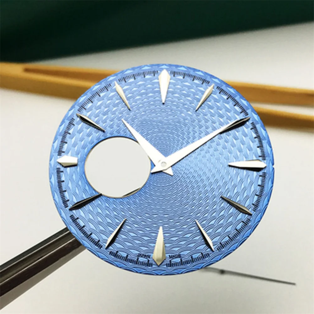 35MM Watch Dial + Watch Hands for 4R35B/4R38 Movement Hollow Dials Watch Pointer Modified Parts