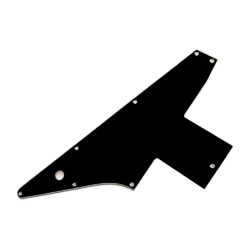 

3 Ply Guitar Pickguard Pick Guard For Explorer 76 Reissue Black Parts