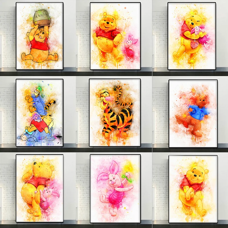 Набор для рисования по номерам на холсте «Винни-Пух» Набор для рисования по номерам на холсте «Винни-Пух»