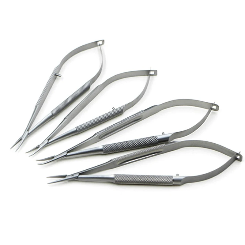 

Stainless Steel Surgical Microneedle Holder Forceps Medical Ophthalmic Instruments Double Eyelid Surgery Tools