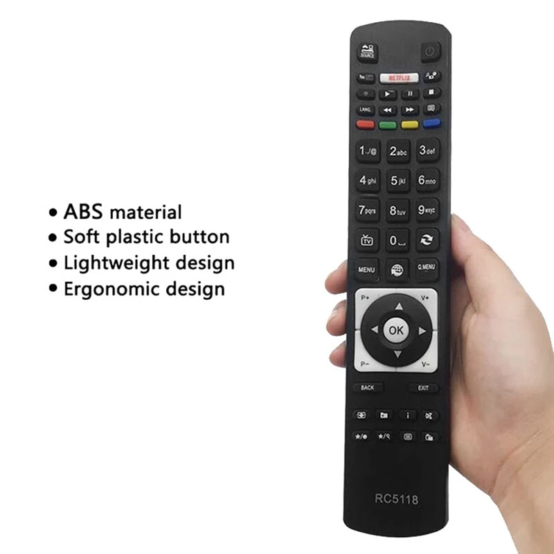Пульт дистанционного управления RC5118 для Hitachi 22HBD06U 24HE1510-W 32HB1S66I 32HE1510-B 32HYJ46U 40HBD06U