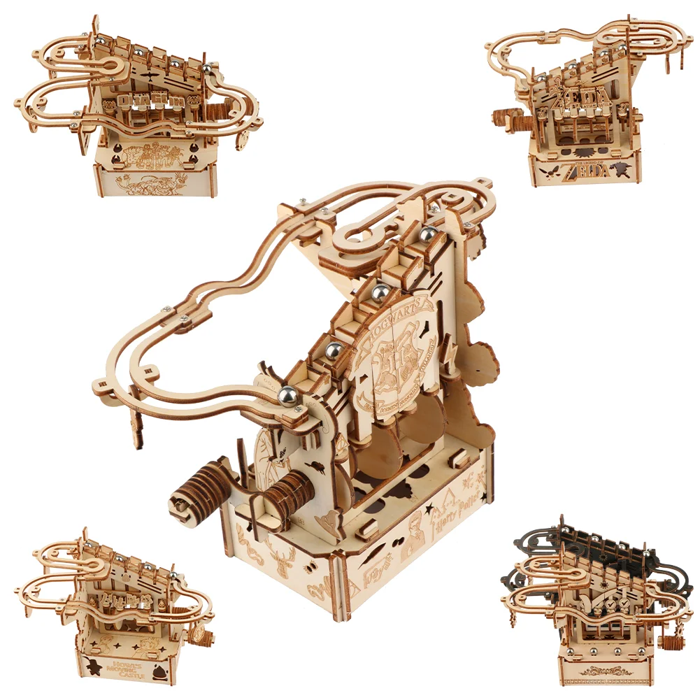 3D механический пазл Гарри Поттера игрушки для рукоделия деревянные головоломки