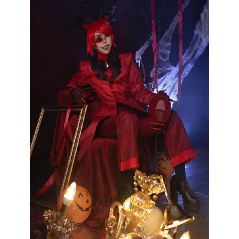 SN60 Хазбин Косплей Отель Униформа Аластор Костюм Взрослых Мужчин Хэллоуин