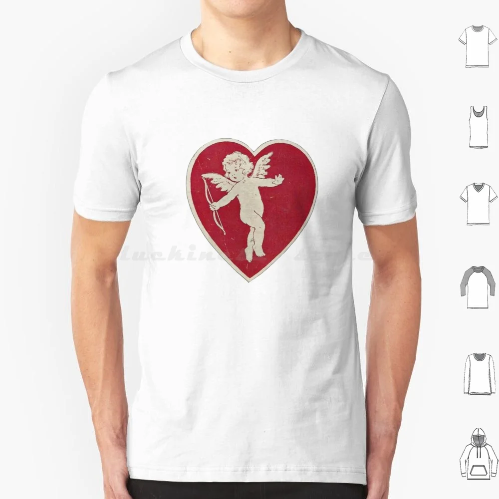 Винтажная футболка с сердечками Cherub для мужчин и женщин детей 6xl кокетка Dollette
