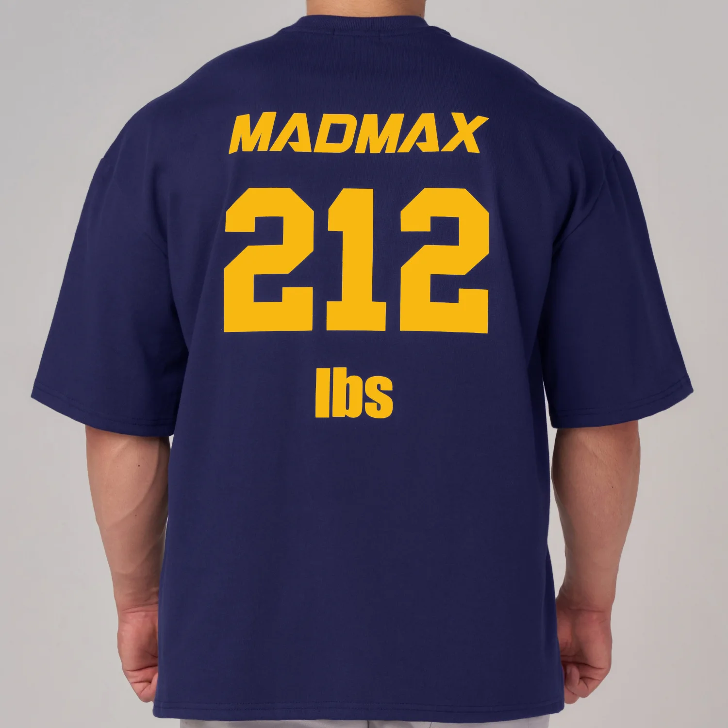 Футболка мужская оверсайз с коротким рукавом и спущенными плечами свободная