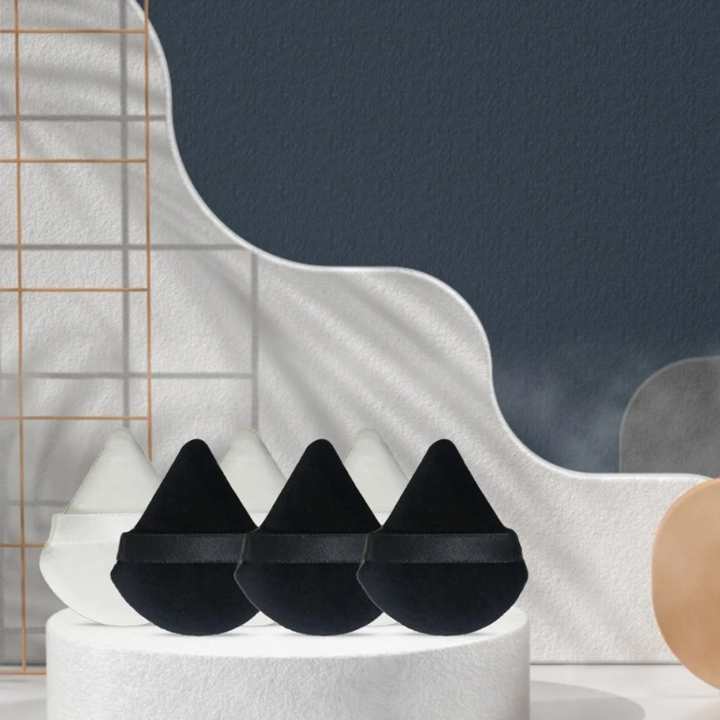 

4/6/15Pcs Washable Soft Sponge Powder Sponge Makeup Foundation Sponge for Face