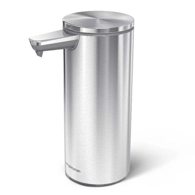 

9 oz. Touch-Free Automatic Rechargeable Sensor Liquid Soap Dispenser, Brushed Stainless Steel