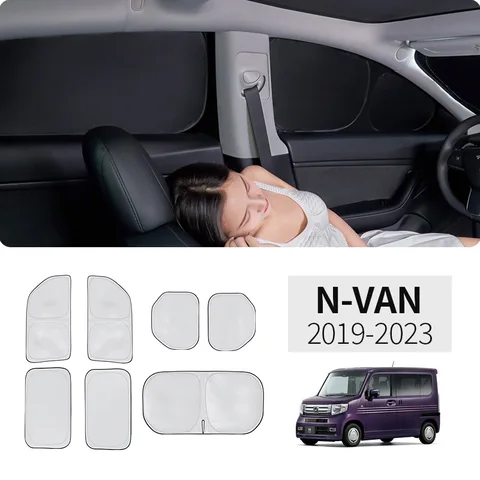 Для Honda N-VAN автомобильный зонтик от солнца, автомобильный солнцезащитный козырек, зонтик, летняя защита от солнца, аксессуары для защиты лобового стекла