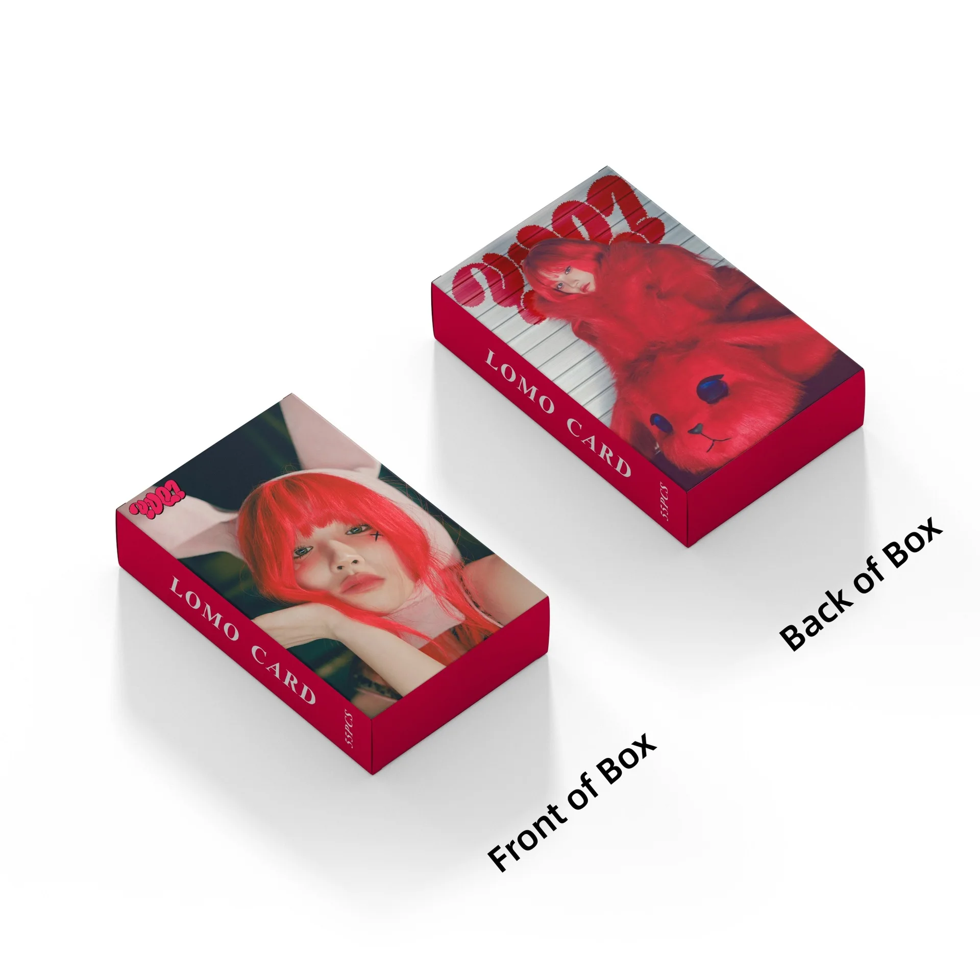 55 шт. Kpop GIDLE Lomo Card Song Yuqi Solo фотооткрытки новый альбом G-простое фотографические