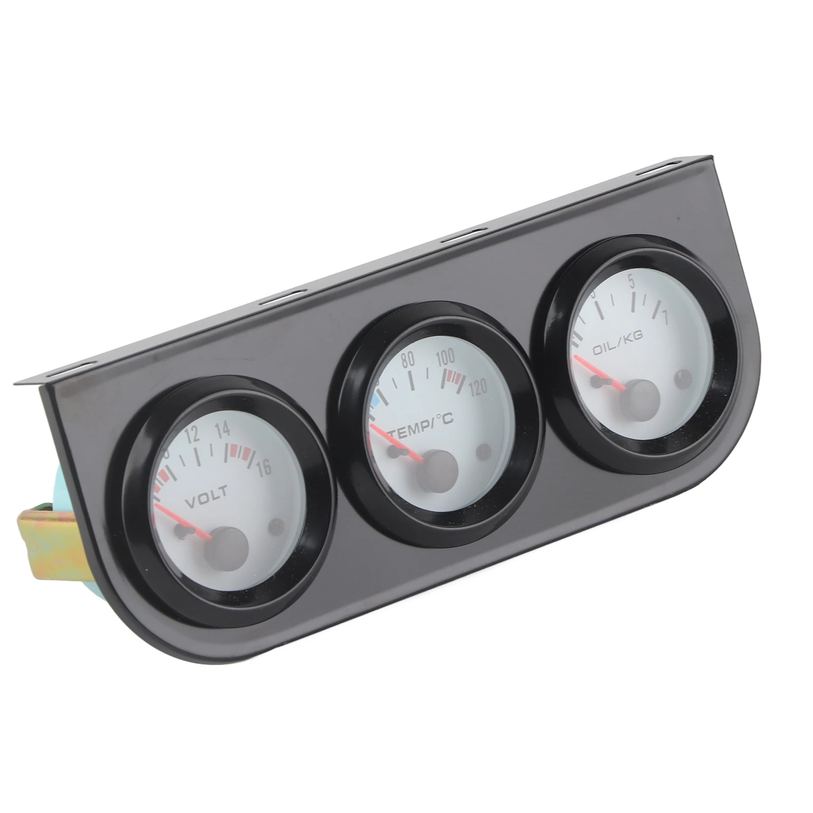 Универсальный Автомобильный Манометр 3-в-1 Вольтметр Тестер Температуры Воды