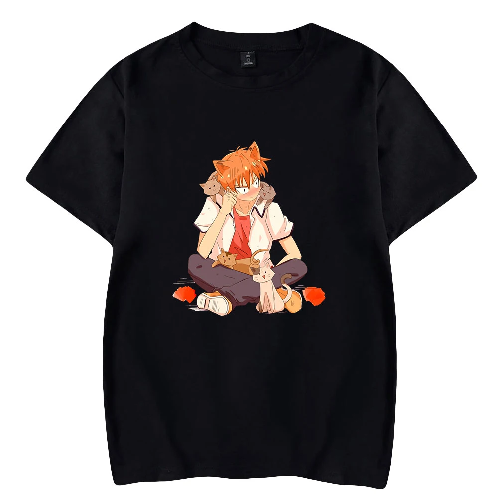 

Fruits Basket summer letter pattern printing T-shirt short-sleeved loose casual all-match T-shirt
