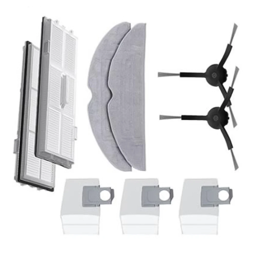 

1 Set Roller Side Brush Filter Dust Bag Kit For RoborockS8/ S8 Plus/ S8 Pro Ultra Vacuum Cleaner Cleaning Part Replacement