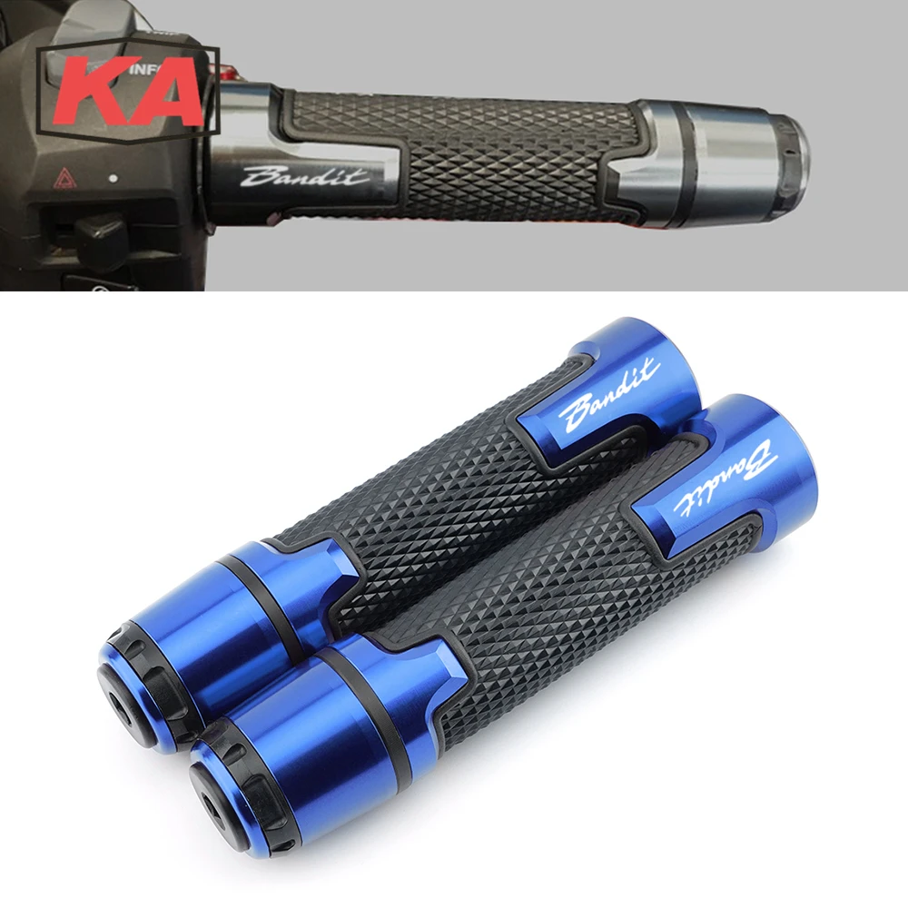 

Для Suzuki GSF 250 400 650 600 S N 1250 Bandit GSF650 GSF600 GSF400 рукоятка Руля Мотоцикла Ручные захваты заглушка