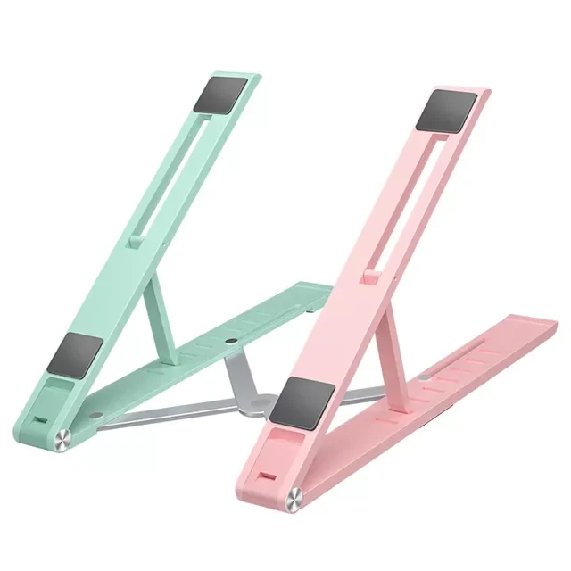

Stand Holder Riser Computer Adjustable height Aluminum Foldable Portable Notebook desk For MacBook Air Pro Bracket