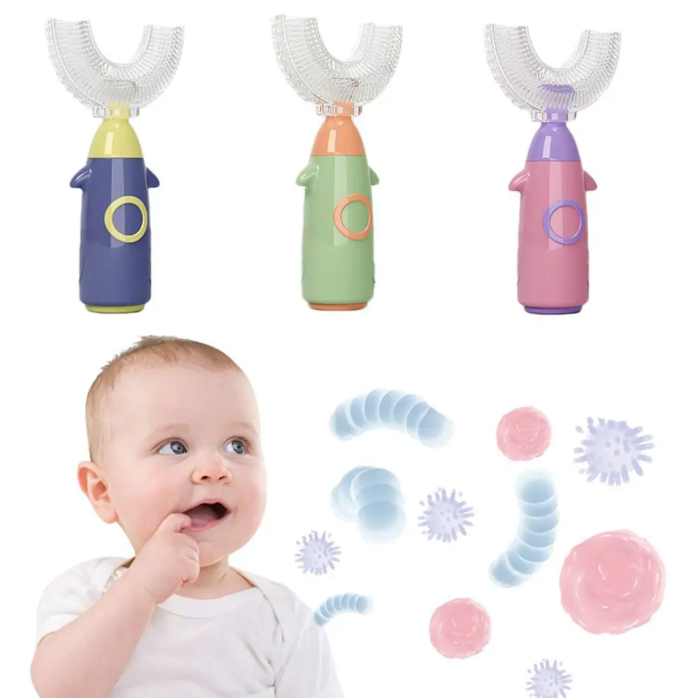 

Новая мягкая силиконовая зубная щетка U-образной формы для ухода за полостью рта, отбеливание зубов, инструмент для чистки зубов