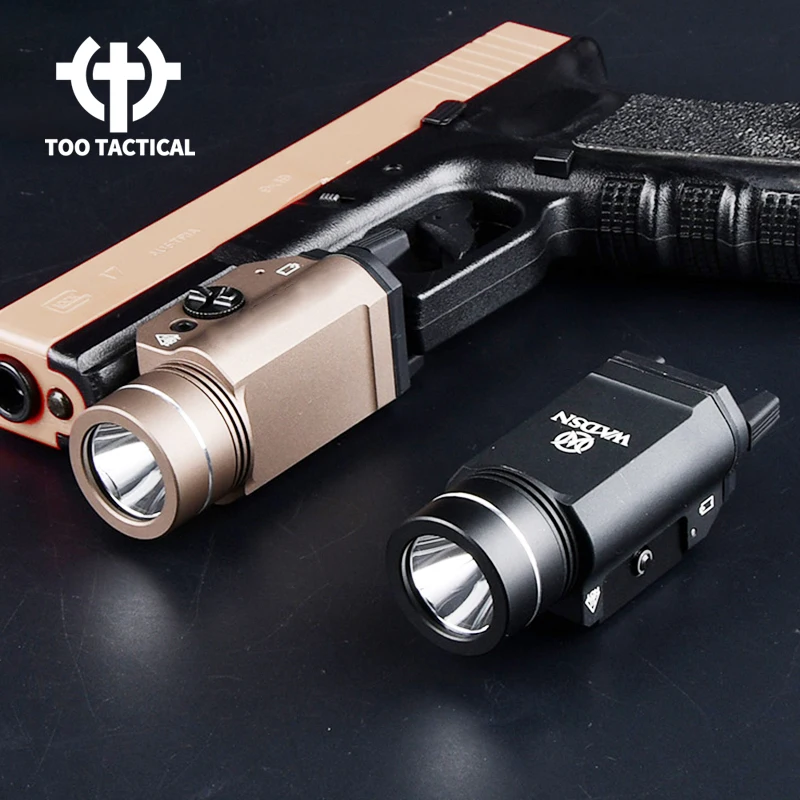 

StreamTLlight Pistol Light Tactical Scout Light 800 Lumens Metal tactical flashlight Fit Picatinny Rail Airsoft Hunting Weapon
