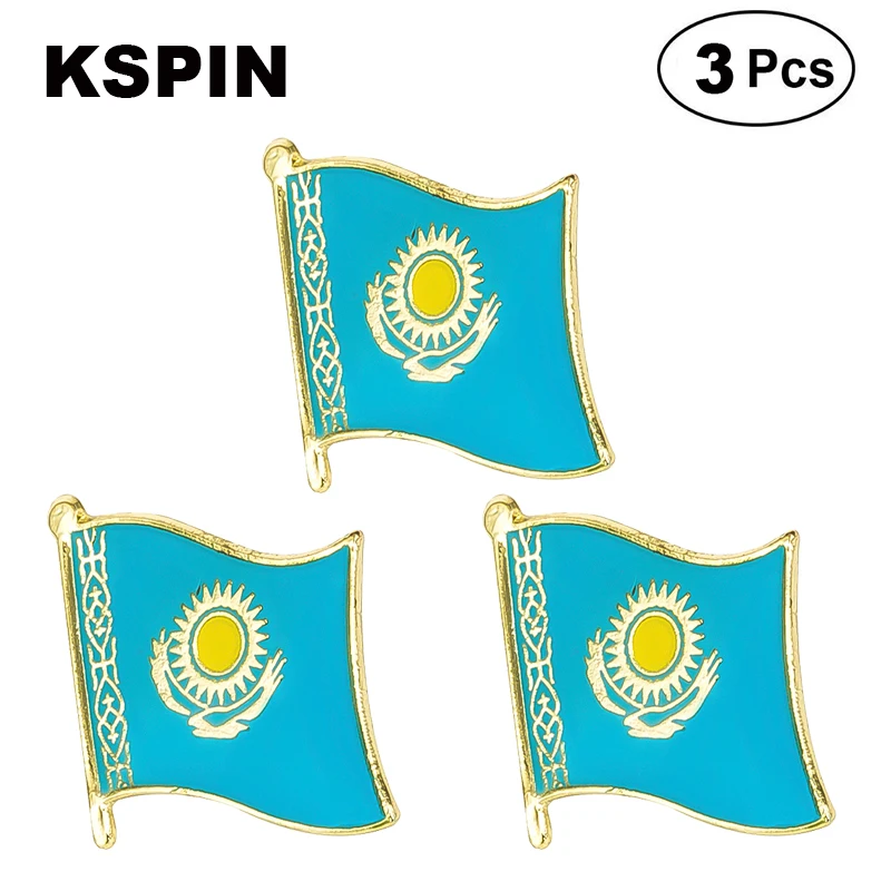 

Kazakhstan Lapel Pin Brooches Pins Flag badge Brooch Badges
