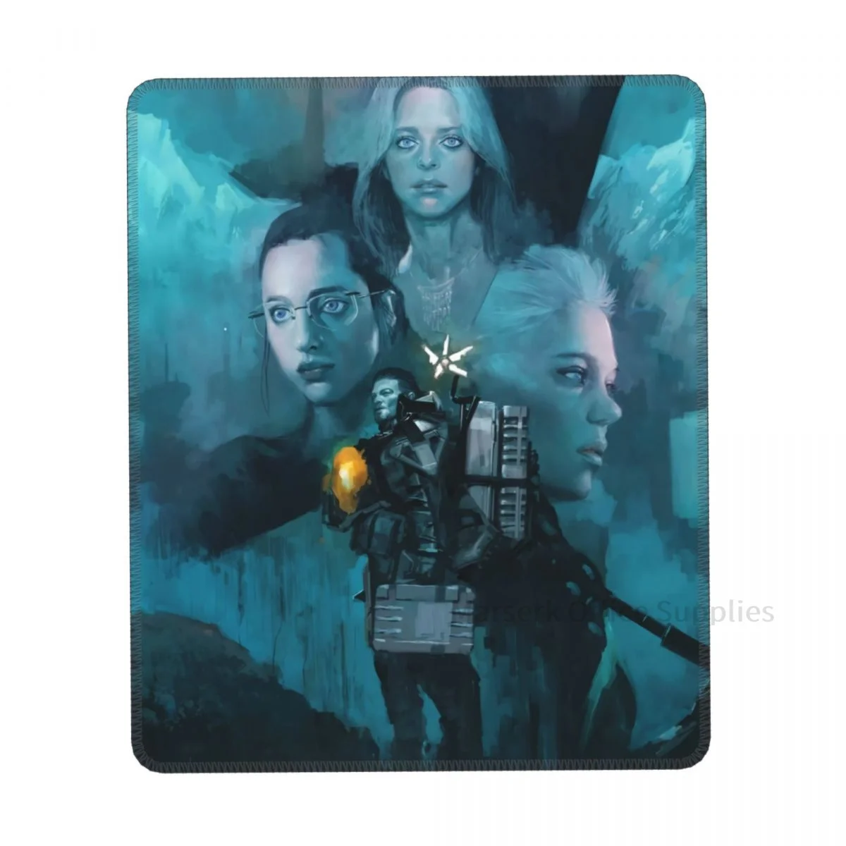 

Death Stranding Game Mouse Pad Characters Computer Gamer Keyboard Desk Pad Personalized Rubber Antiskid Washable