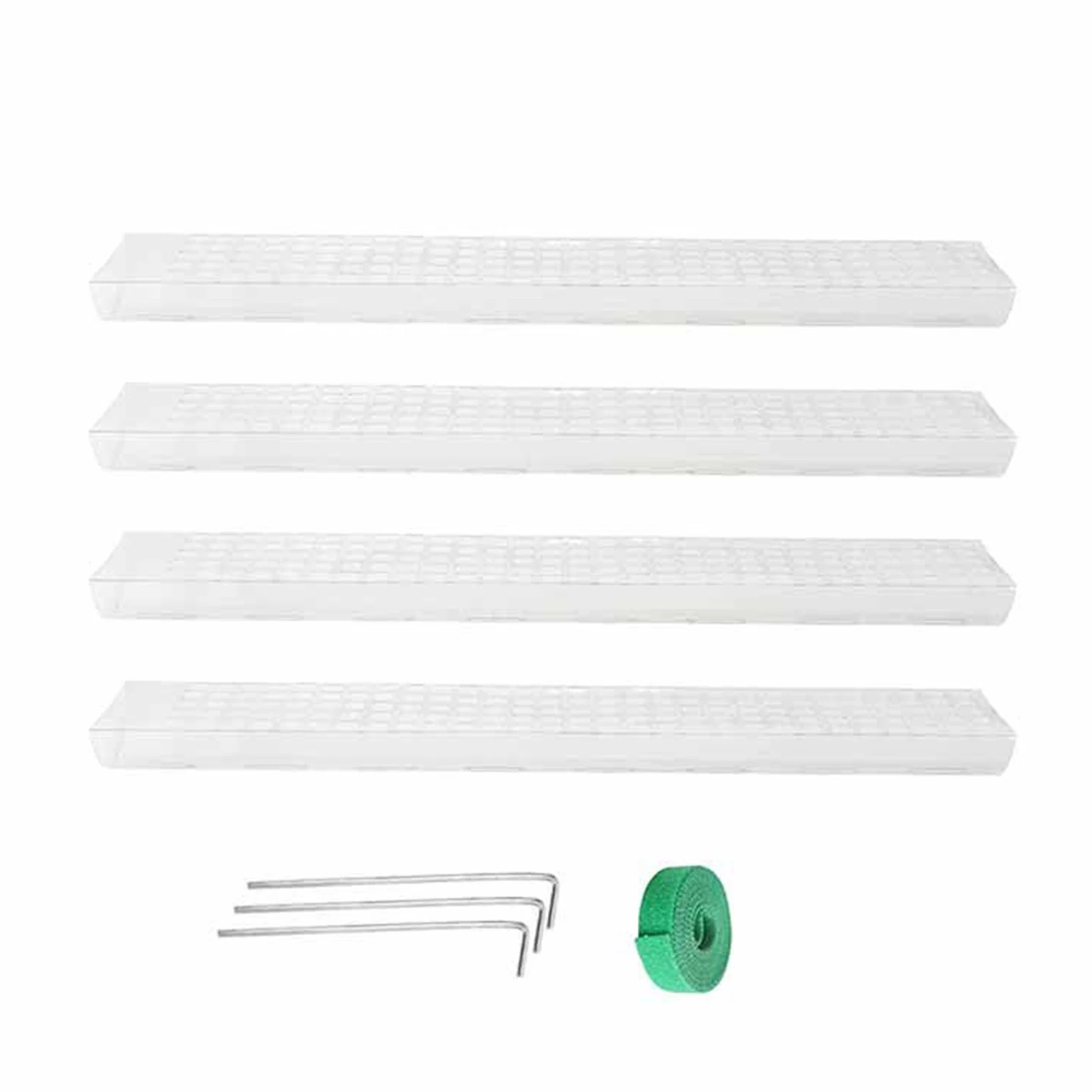 

4PCS Plants Plastic Moss Pole Training to Grow Upwards Pole for Climbing Plants Monstera
