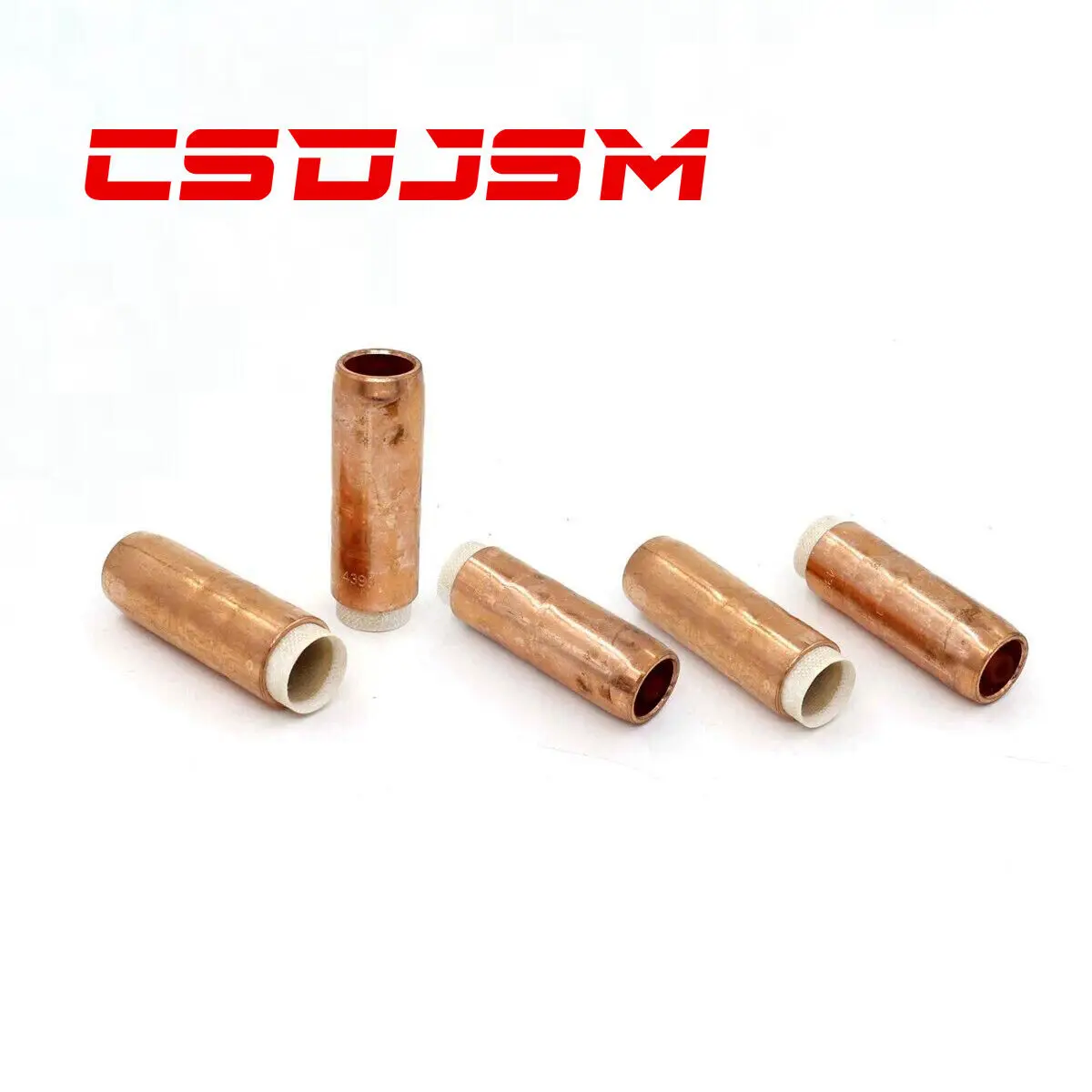 

5 шт. 4393 Q/S MIG Сварочная фотоизолированная коническая насадка 5/8 дюймов для Бернара