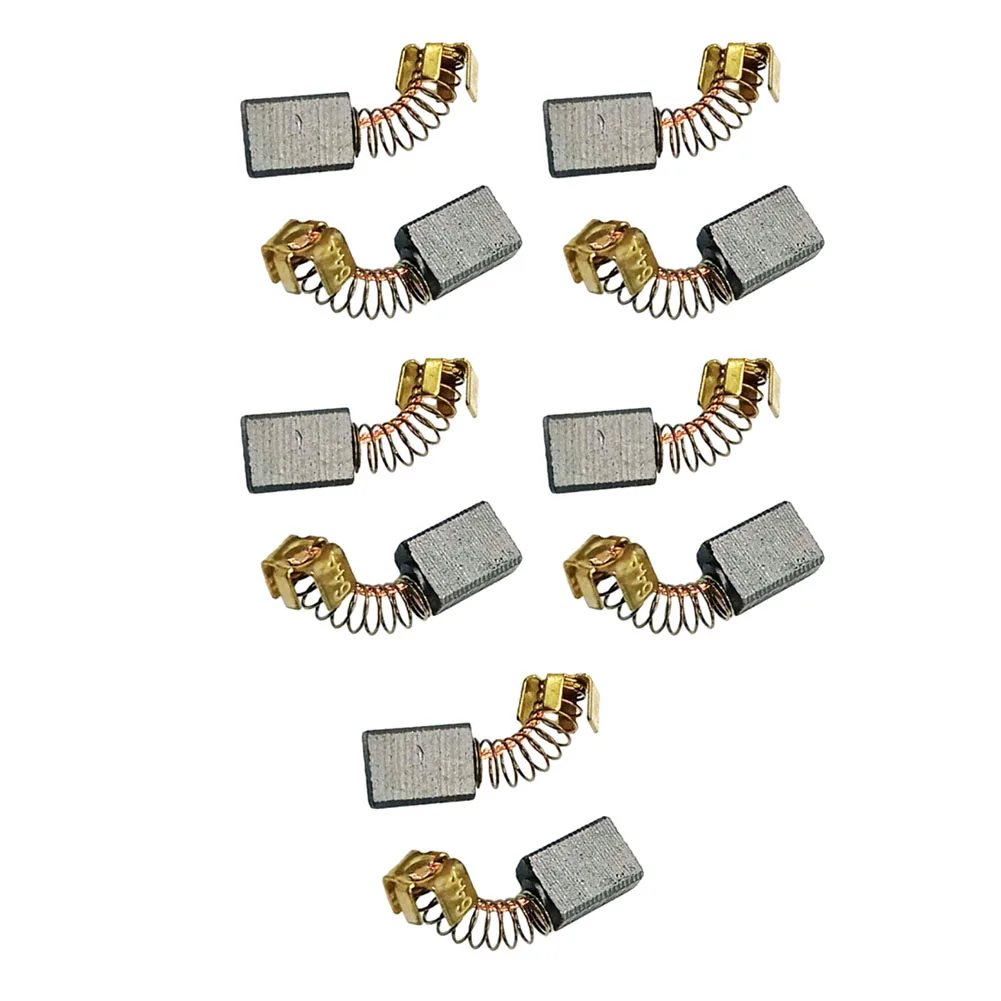 

10pcs Carbon Brushes Replacement For Mak CB57 CB64 CB85 191627-8 6510B-2 8410B GV5000 9035SB Machinery Power Tool Accessories