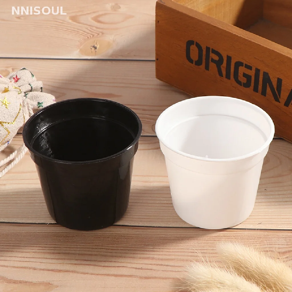 

10 Mini Round Flower Pots - Perfect for Home, Office, and Garden Decor!