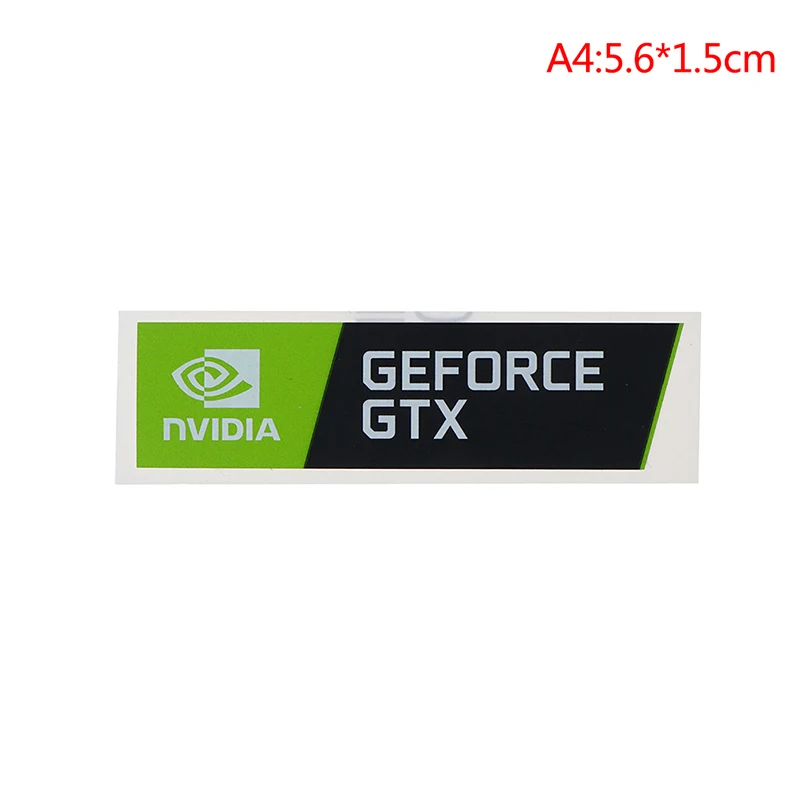 

Наклейка NVIDIA GTX GEFORCE