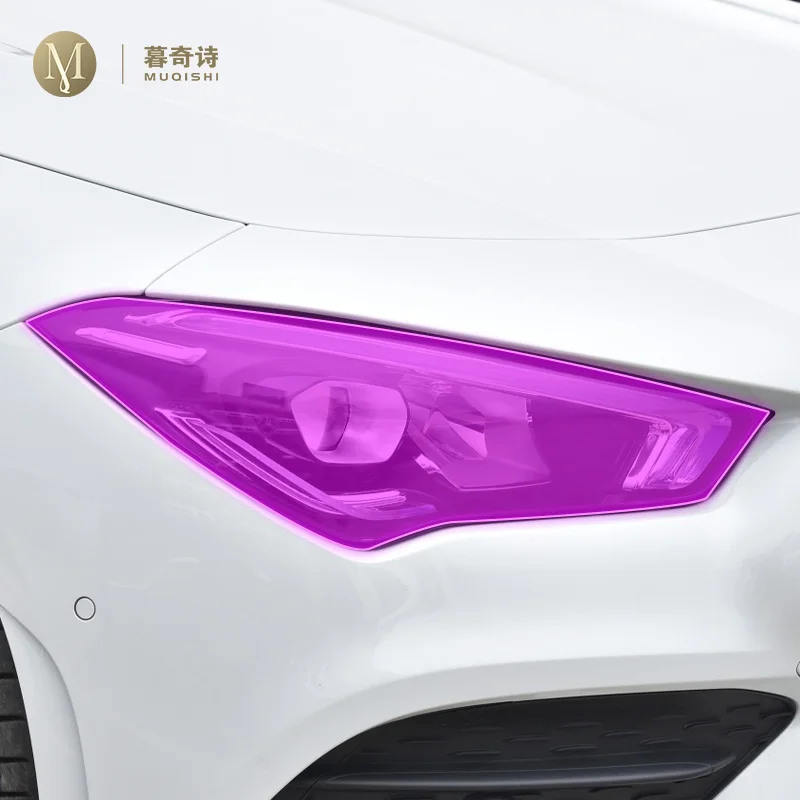 

Налобные фонари для Benz CLA C117 2019-2023, ТПУ, защитная пленка, защитная пленка, мембрана для ремонта от царапин, установка для фар