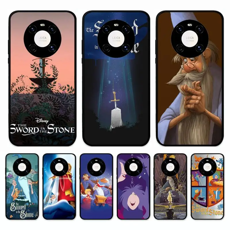 

Disney Sword in the Stone Phone Case for Huawei Mate 20 10 9 40 30 lite pro X Nova 2 3i 7se