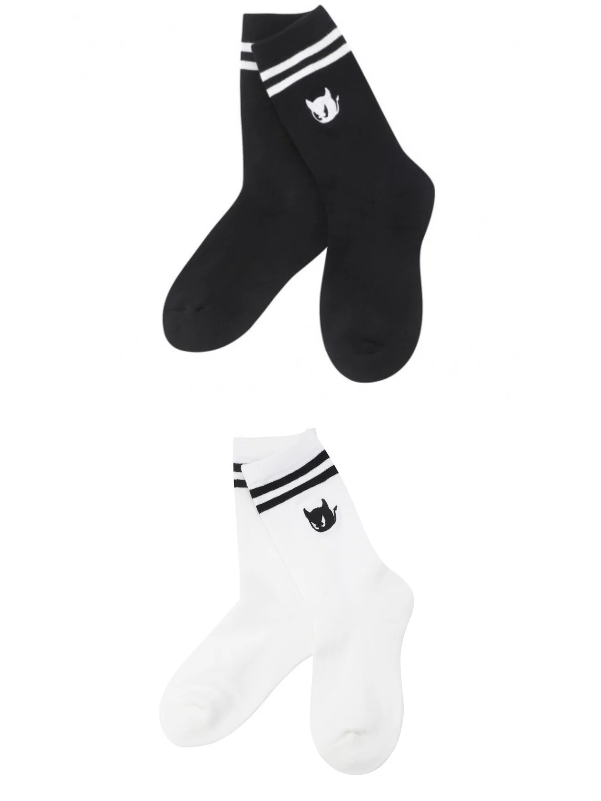 

WAAC Golf Socks 23 Year Women's Spring Stripe Iconic Mid Neck Socks Mid Tube Socks Golf Socks