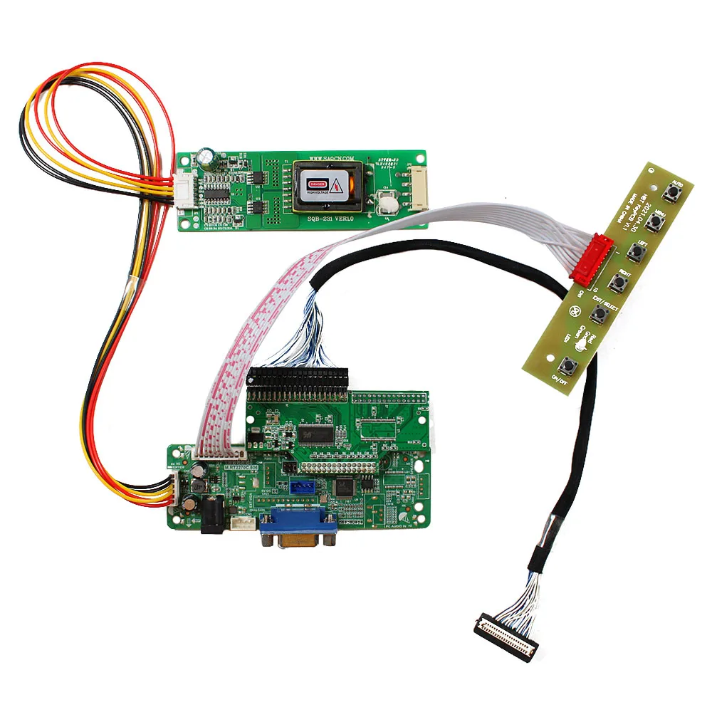 Плата контроллера VGA для 12,1 дюймового 800x600 стандартного CMOS TFT ЖК-экрана